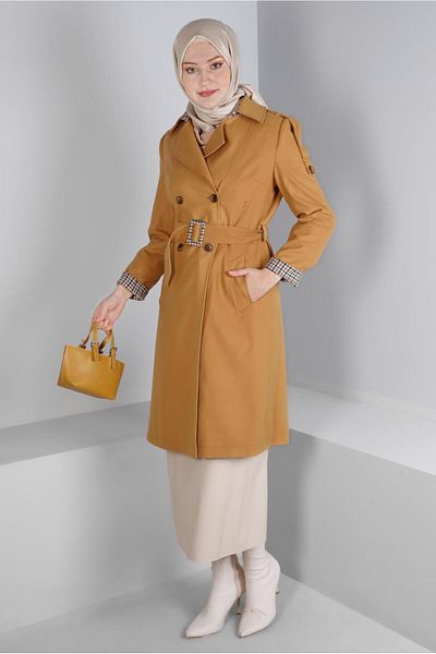 Alvina Trenci cu nasturi cu model de gâscă 10680