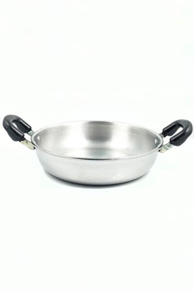 Tiesa Home مقلاة ألومنيوم بمقبض مزدوج 22 سم