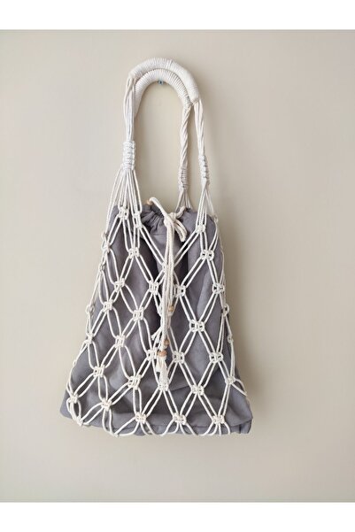 HANIMKIZ MAKROME BOHEM FİLE ÇANTA OMUZ ÇANTASI