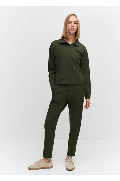 MANGO Woman Jogger kalhoty s kapsami