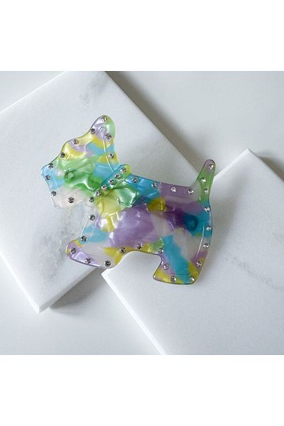 CHARMLUCKY Dog Figure Automatic Bone Buckle