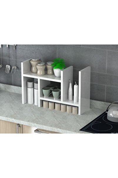 Bicabin Luna Ayarlanabilir Kitaplık Masaüstü Kitaplık Tezgahüstü Düzenleyici Raf