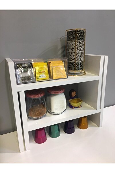 Bicabin Luna Ayarlanabilir Kitaplık Masaüstü Kitaplık Tezgahüstü Düzenleyici Raf