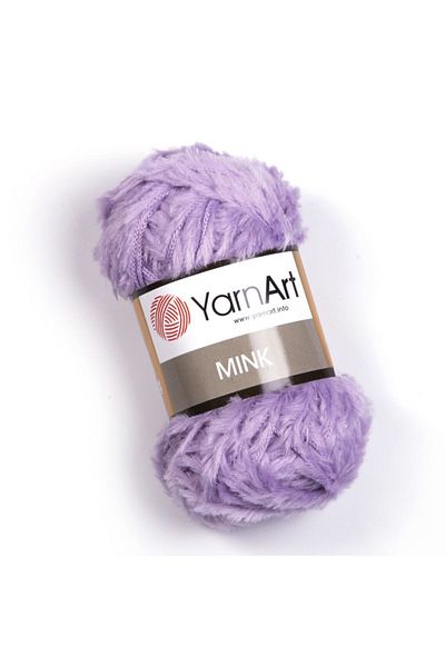 Yarnart Mınk - Φτερωτό Χέρι Πλεκτό Νήμα Λιλά-350
