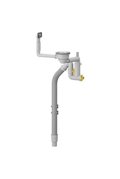 Genel Markalar Lıllvıken, Tek Hazneli Eviye Sifonu, Gri