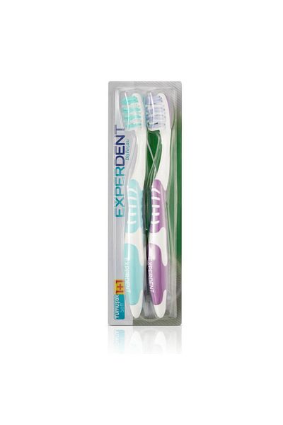 EXPERDENT Toothbrush 1+1 Soft