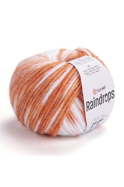 Yarnart RAINDROPS - FIRE DE TRICOTAT DE MÂNĂ MARBLED EBRULI-2903