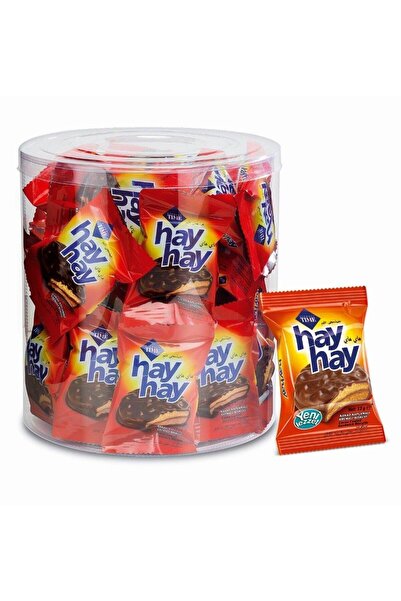 Çizmeci Time HAY HAY Klasik Kakao Kaplamalı Kremalı Bisküvi 10 gr x 48 Adet