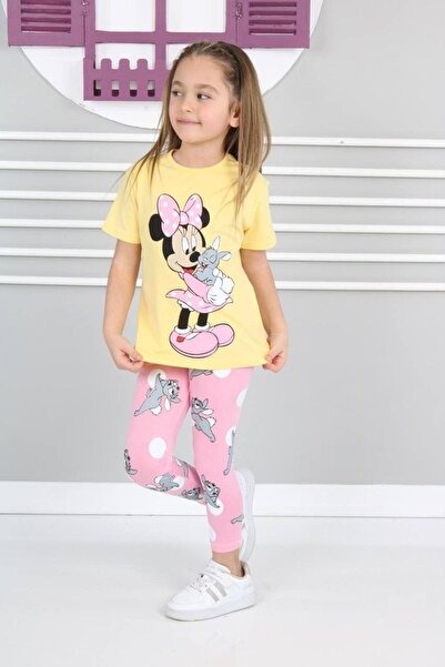 hira kids collection Devojčica Minnie Mouse sa helankama Gornji i donji deo