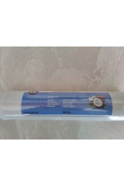 Water Quality Su Arıtma Cihazı 10" Post Karbon Tatlandırıcı Filtre Lisanslı G...