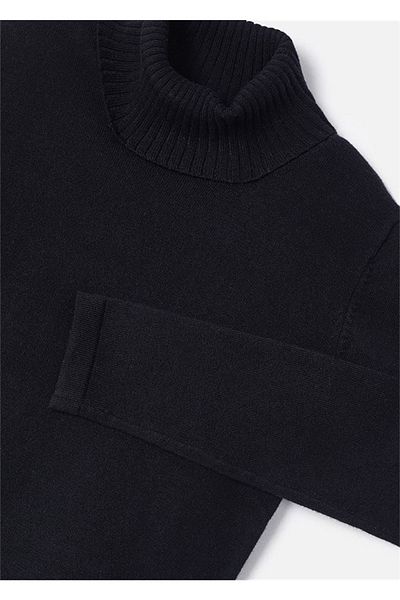 MAYORAL Girl's Turtleneck Blouse Black 313
