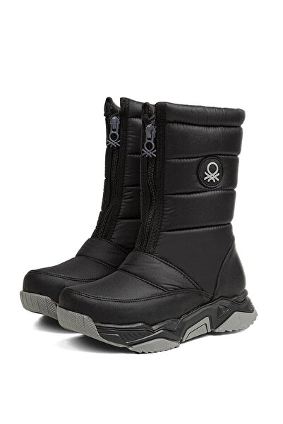 Benetton Bn-30401 Çocuk Kar Botu-siyah