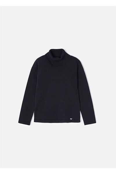 MAYORAL Girl's Turtleneck Blouse Black 313