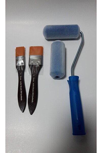 Desenartist Brush Set de pictură cu perie de mătase de 10 cm de culoare albas...