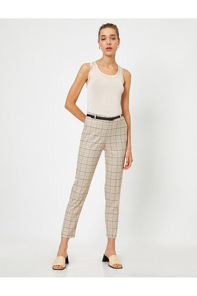 Koton Checked Trousers