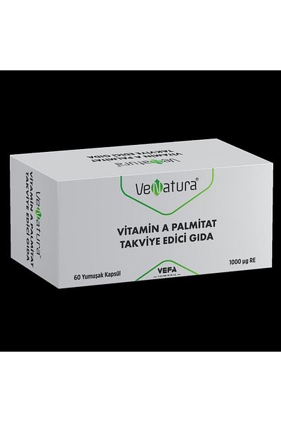 VeNatura 60 Soft CApsules - VitAmin A Palmitat Food Supplement