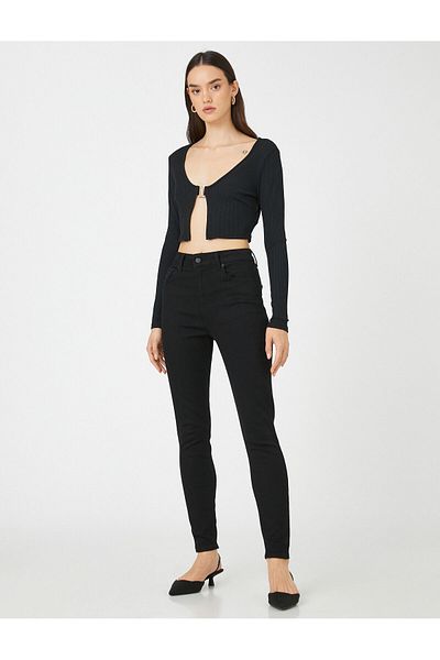Koton Skinny Jeans Slim Fit High Waist