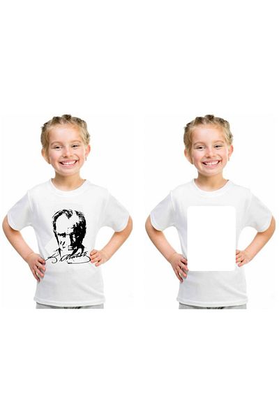 Teknik Tricou ascuns cu imprimeu cu imagine Ataturk