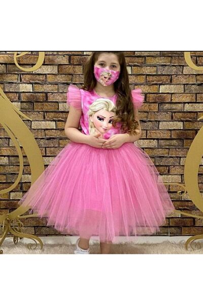 modavals Elsa Kız Çocuk Abiye