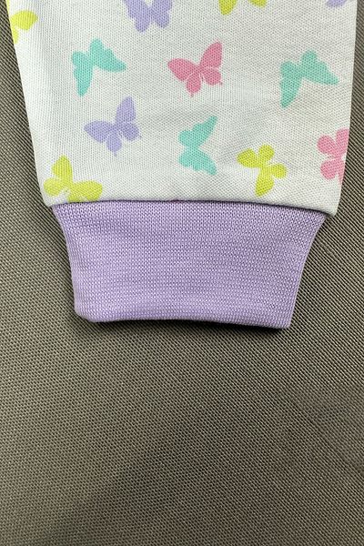 Peki Baby Buy 5 Pay 4 Newborn Soft Combed Cotton Butterfly Pattern Front Fencing Pajamas Set 14575