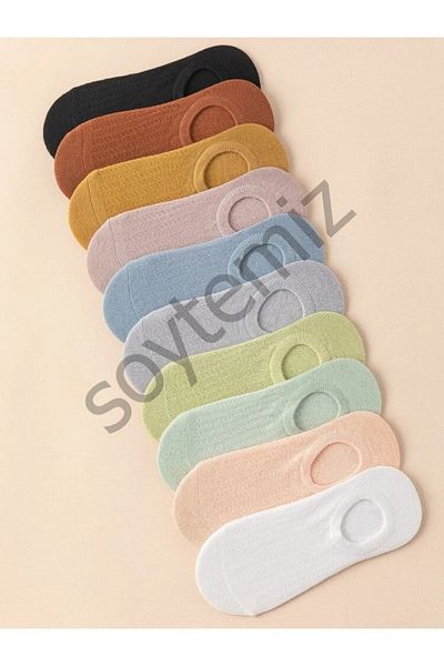SOYTEMİZ Șosete unisex invizibile pentru adidași 8 perechi