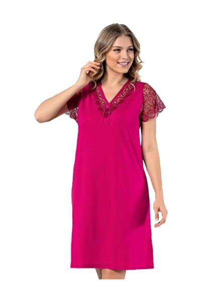 KOTA ثوب نوم نسائي من القطن الممشط بأشرطة 6301