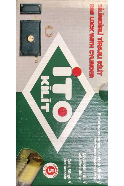 İto -Cylinder-Traged Iron Door Lock 170k 70 140mm