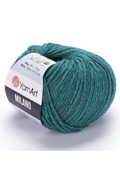 Yarnart Milano - Χειροποίητο Νήμα Πλεξίματος Petrol Green-873