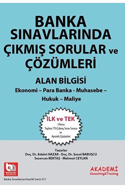 Akademi Consulting Training Akademi Eğitim Banka Sınavlarında Alan Bilgisi Çı...