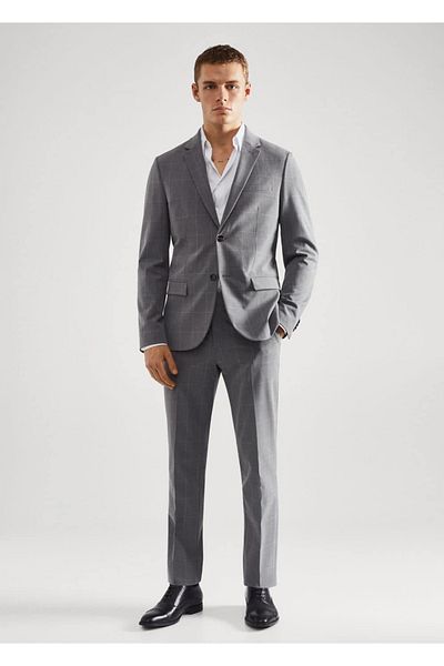 MANGO Man Super Slim Fit Blazer Jacket