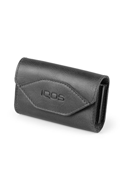 LONDO Iqos 3.0  Iqos 3 Duo IQOS 2.4 için Uyumlu Hakiki Deri Taşıma Kılıfı - S...