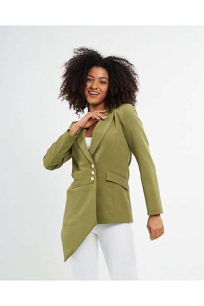 ŞeFa colection Asymmetrical Blazer Jacket