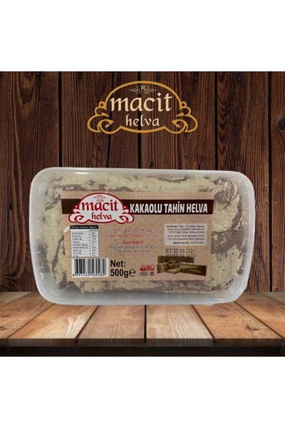 inebolu macit helva 500 Gr Tahini Halva with Cocoa - Package