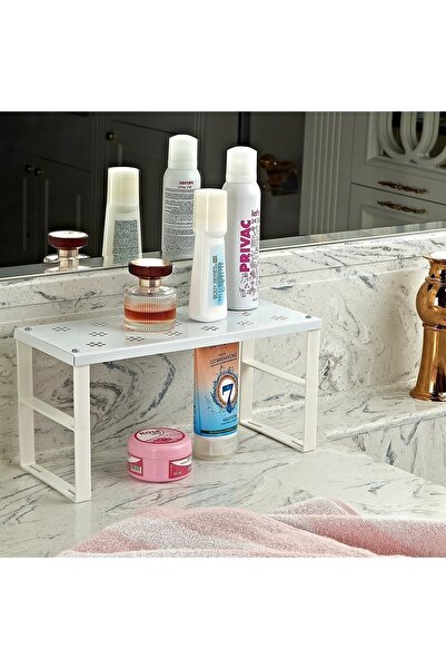 Genel Markalar Org-02 8101 Flowers Dolap Içi Raf Düzenleyici Küçük