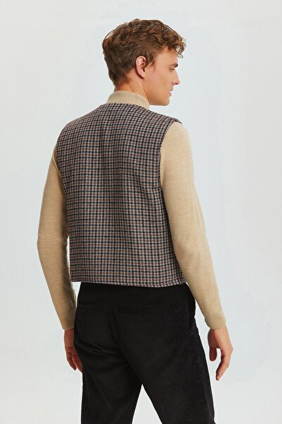 Clandestino Богемний стиль Класичний крій Чоловічий жилет Сірий