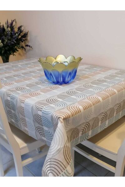 Başak Ev Tekstili FIBER-FINED PVC OIL - PATTERNED REMOVABLE TABLE CLOTH