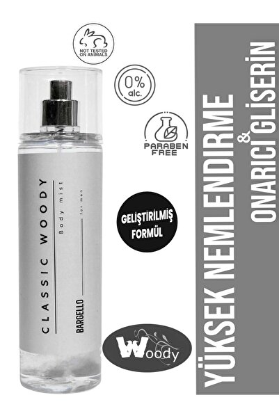 Bargello Woody Erkek 200 ml Body Mist Edt