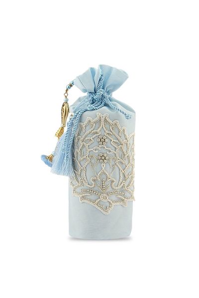 ENSARHAC-UMRE MALZEMELERİ Guipure Pouch Prayer Rug and Rosary Set