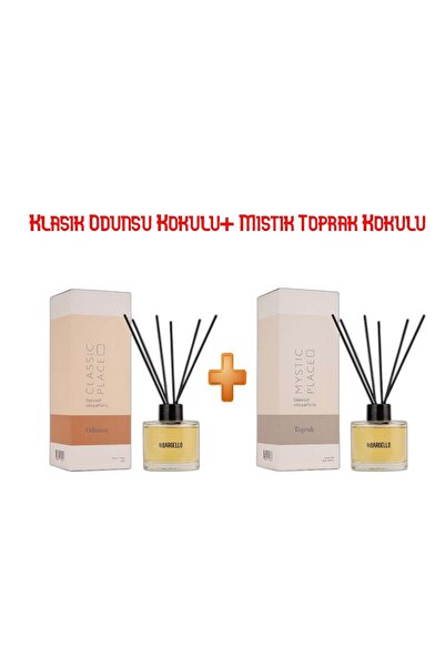 Bargello Classıc Place Odunsu + Mystıc Place Toprak 120 Ml Ortam Kokusu