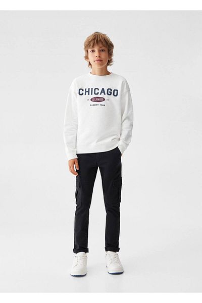 MANGO Kids Black Pants for Kids