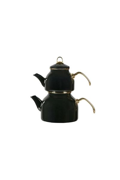 devigo Luxury Design Colorful Large Size Enamel Teapot