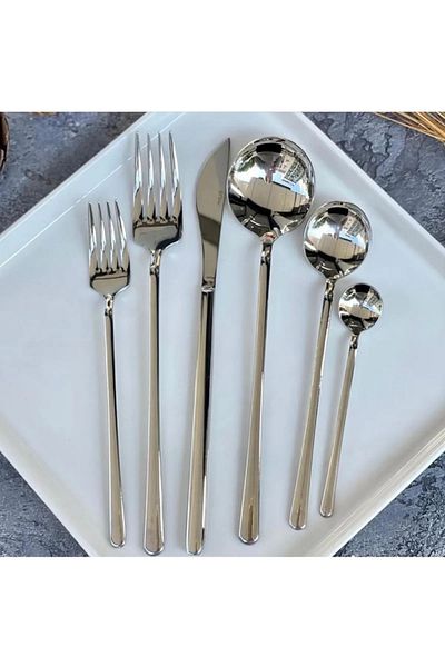 COOKCASE طقم شوكة وملعقة ميلانو 36 قطعة