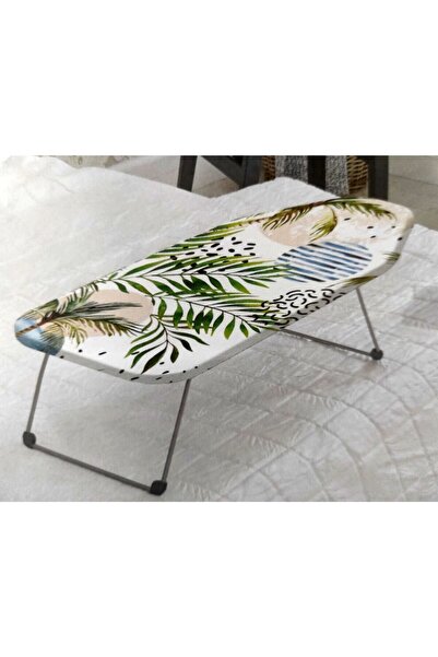 Genel Markalar Mini Ütü Masası Yeşil Desenli