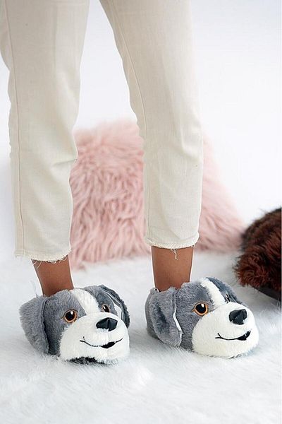 ellaboni Unisex Children's Animal Dog Slippers Home Boots