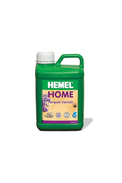 Hemel Home - Su Bazlı Parke Vernik - Cila ( 2.5 Lt ) Mat