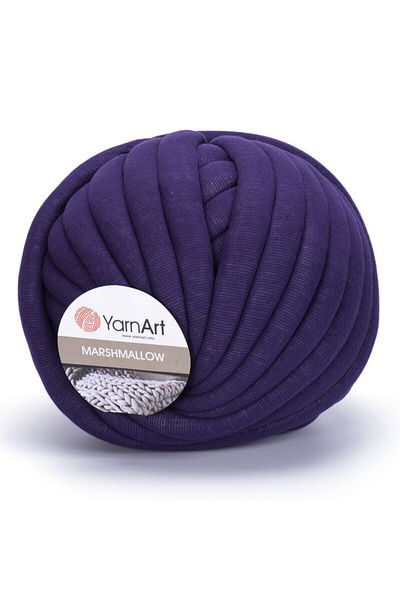 Yarnart Marshmallow - Knot Pillow Rope Purple-914