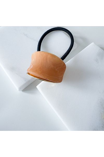 CHARMLUCKY Oval Rubber Toqa - Stone Detailed