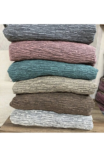 ÖZMAKAN Sandalye kılıfı , sandalye örtüsü ağaç kabuğu desen,lastikli,yikanabılır