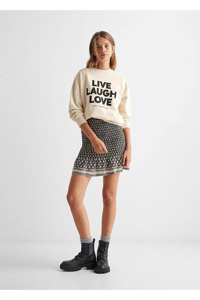 Mango Teen Fusta Multicolora Pentru Copii