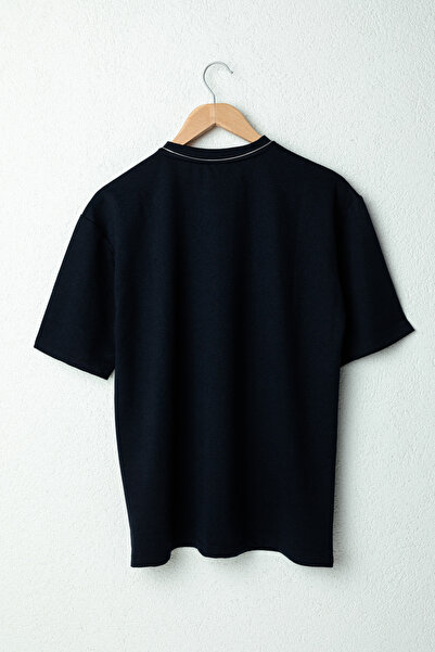 Çocuk Erkek Oversize Baskılı Pamuklu Bisiklet Yaka Kısa Kollu T-shirt